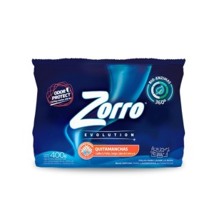 ZORRO JABON EN POLVO 400gr MATIC QUITAMANCHAS
